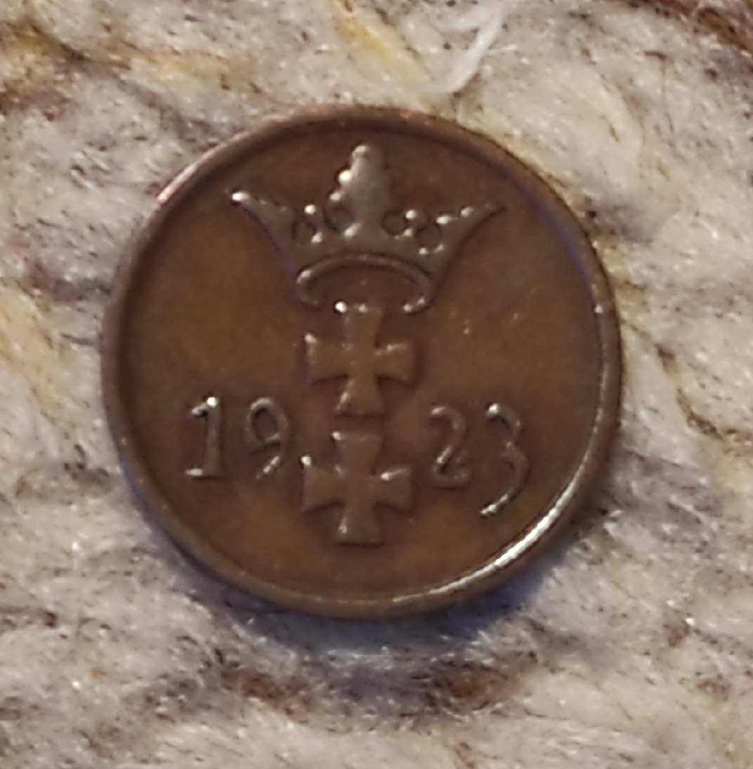  Danzig 1 Pfennig 1923   