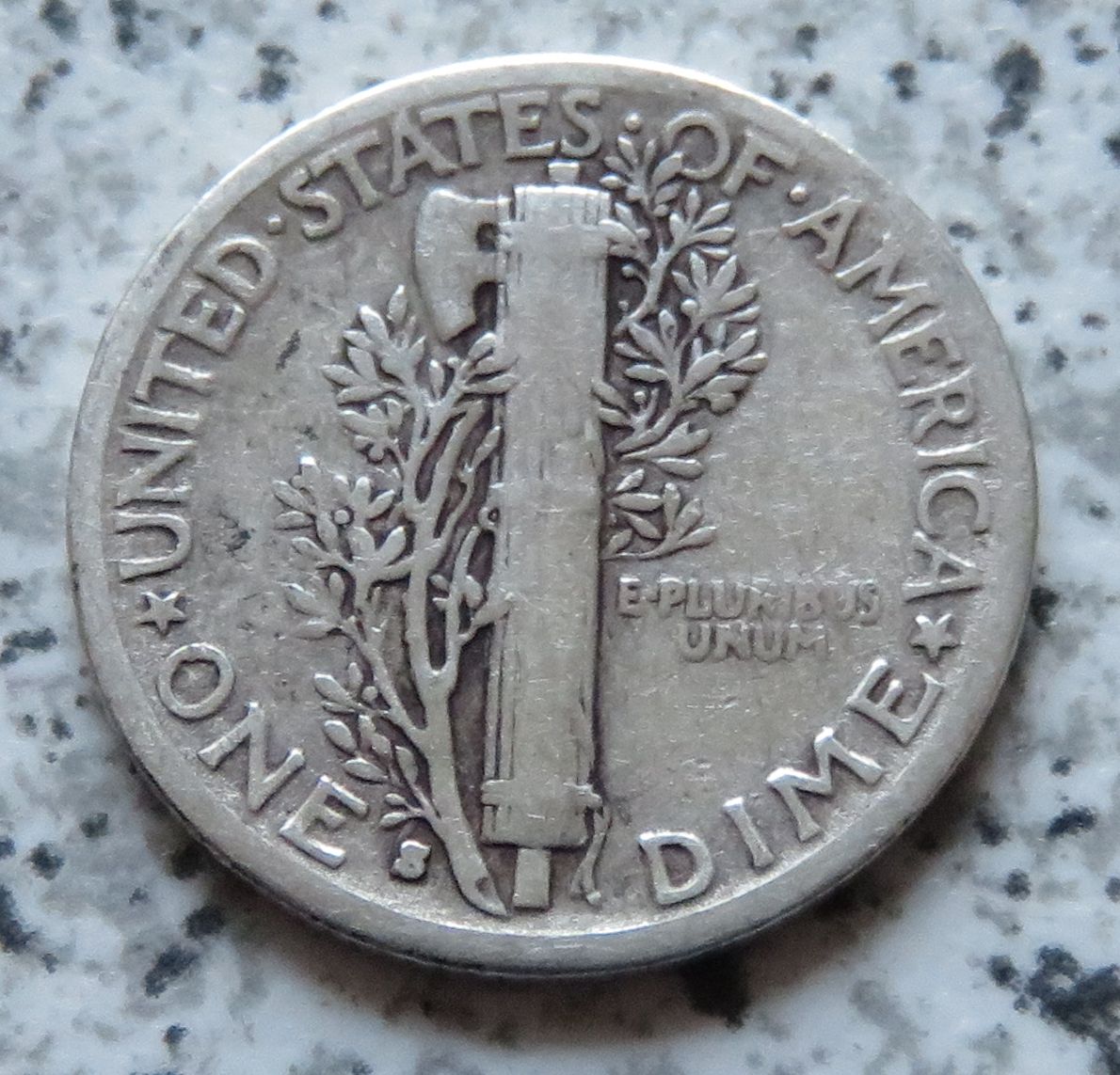  USA 10 Cents 1935 S / USA 1 Dime 1935 S   