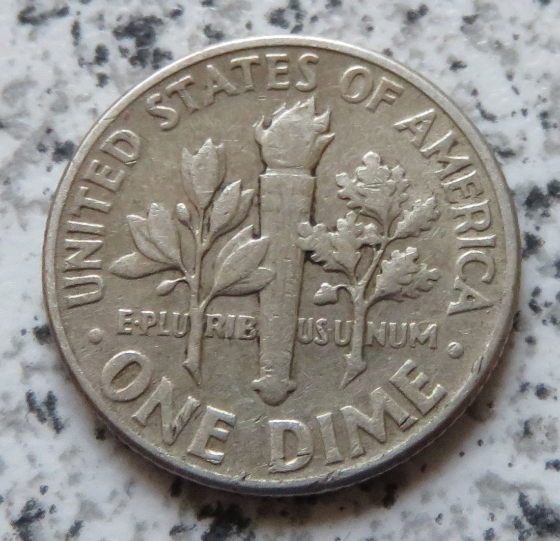  USA 10 Cents 1947 / USA 1 Dime 1947   