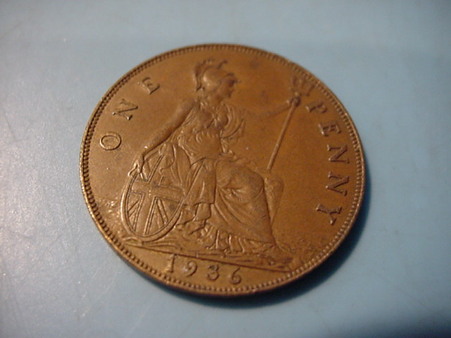  Großbritannien 1 Penny 1936   