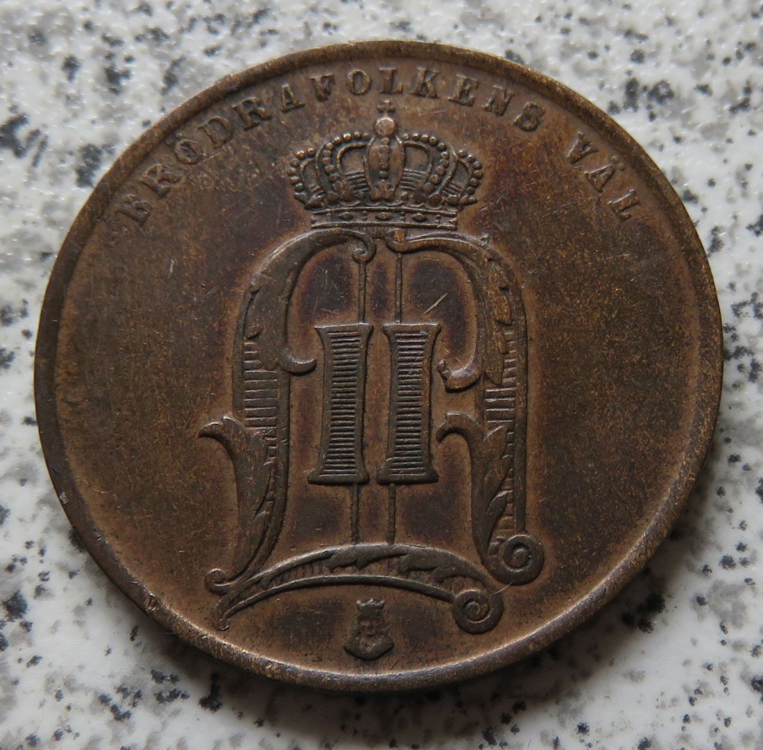  Schweden 5 Öre 1875   