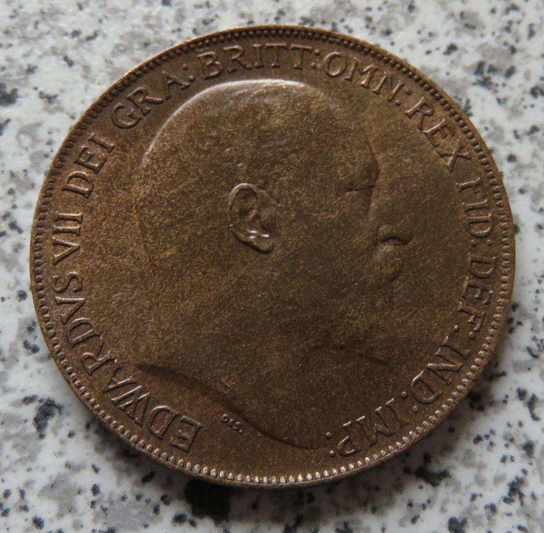  Großbritannien 1 Penny 1908   