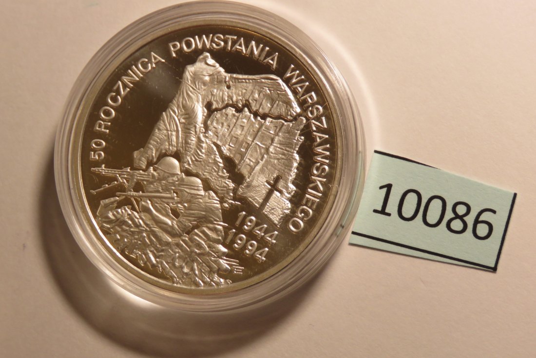 10086 Polen 1994 - 300.000 Zloty - 50 Jahre Warschauer Aufstand - 31.1 SILBER 0.999
