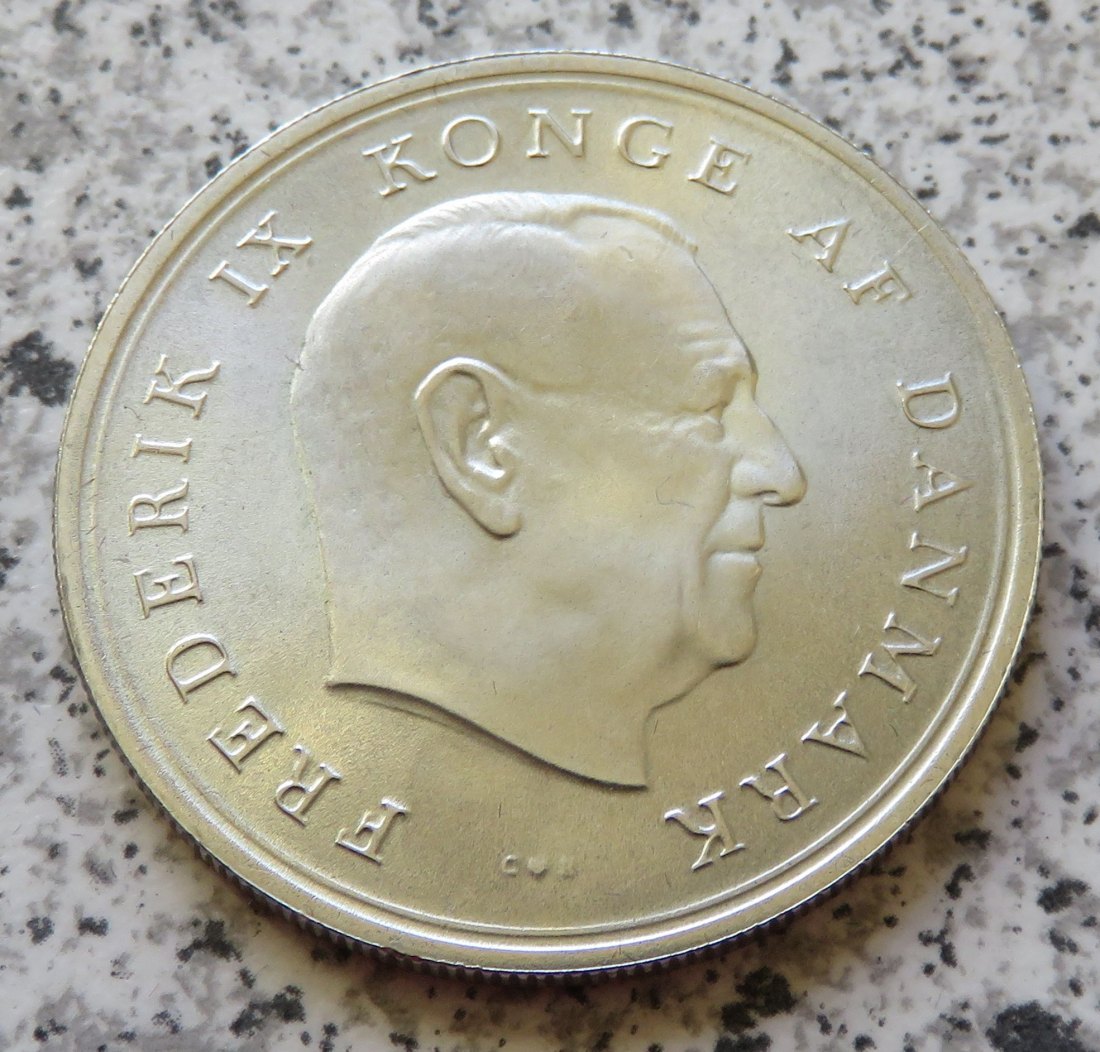  Dänemark 10 Kroner 1967   