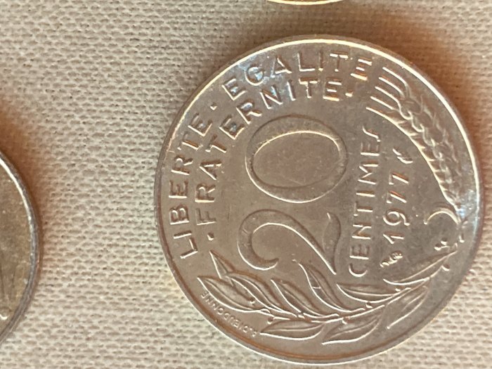 Münze Münzen Umlaufmünze Frankreich 20 Centimes 1977
