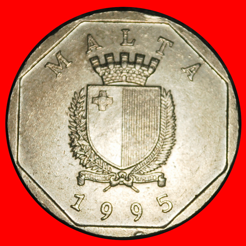 Ⰿ FLOWER (1991-2007): MALTA ★ 50 CENTS 1995!★LOW START! ★ NO RESERVE!   