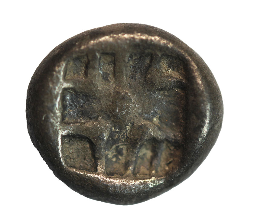  Parion,Mysia, ca. 480 BC ,AR Tetrobol 12 mm, 2,47 g   