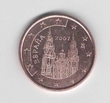  5 Cent Spanien 2007 (N434)   