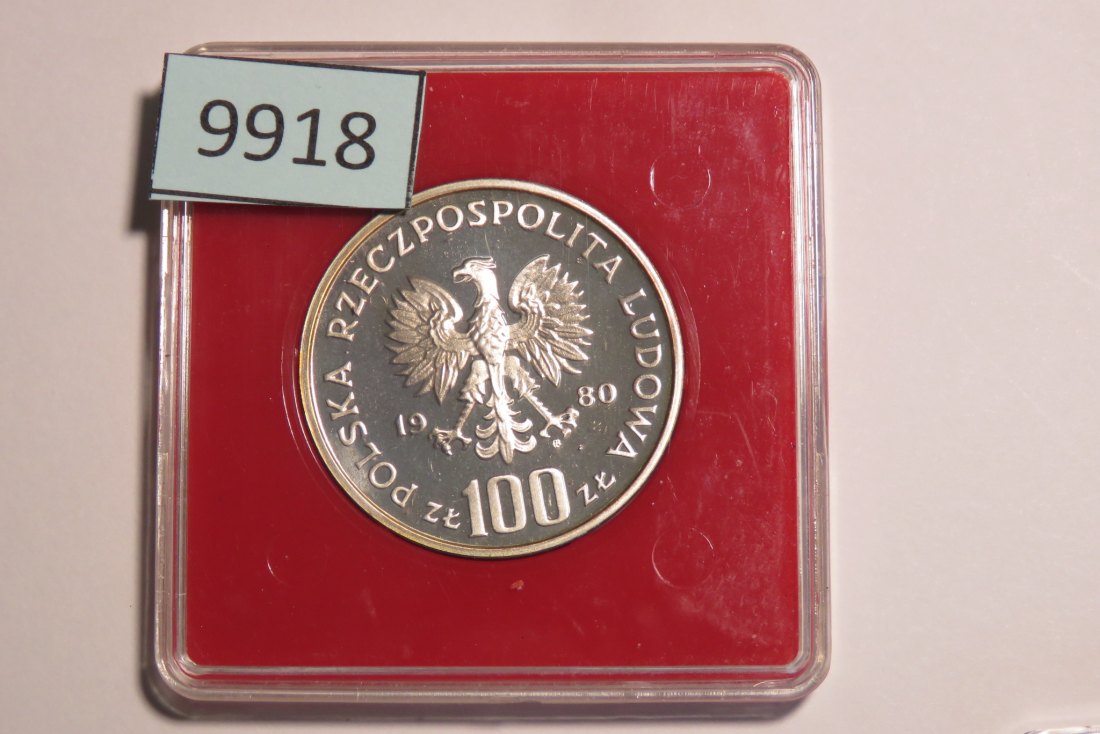 9918 Polen 1980 - 100 Zloty - PROBA - AUERHAHN   