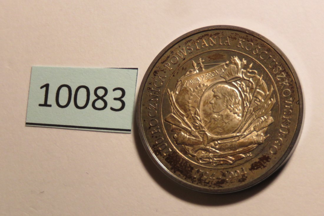  10083 Polen 1994 - 200.000 Zloty -  16,5 g SILBER 0.750 - Kocziuszko   