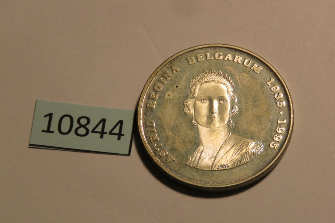  10844 Belgien 1995 - 250 Francs - 18,75 g SILBER 0.925  -  Königin Astrid   