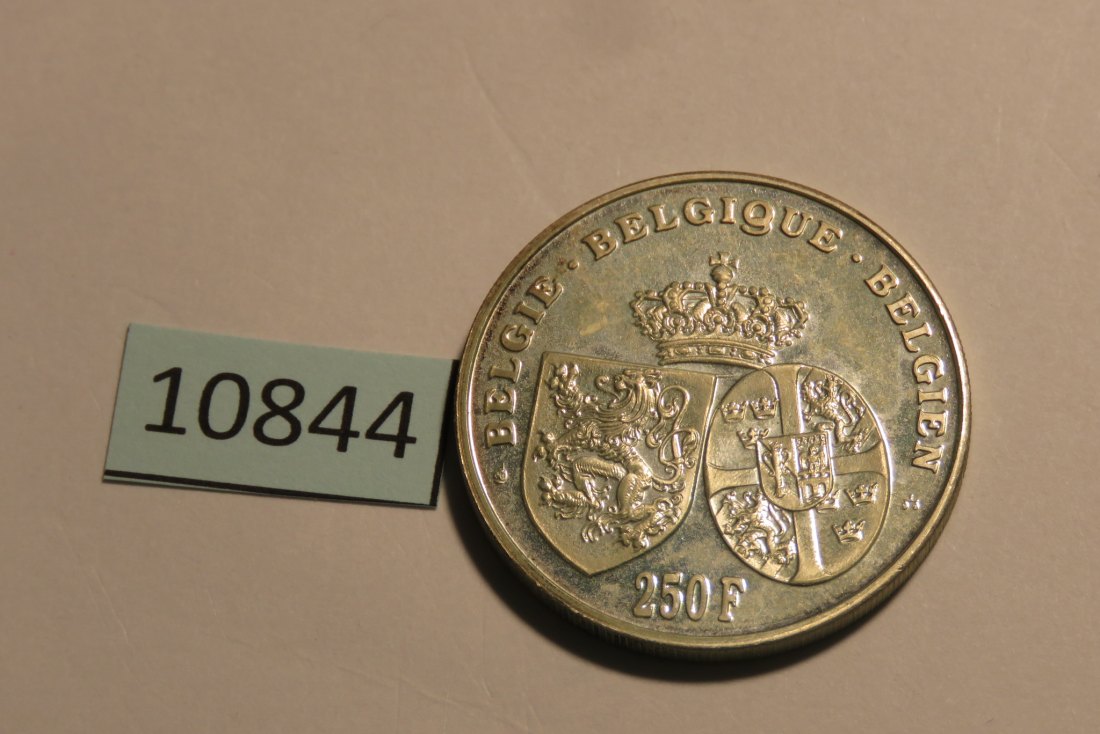  10844 Belgien 1995 - 250 Francs - 18,75 g SILBER 0.925  -  Königin Astrid   