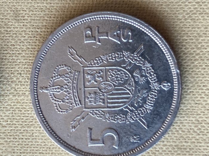  Münzen Münze Umlaufmünze Spanien 5 Pesetas 1983   