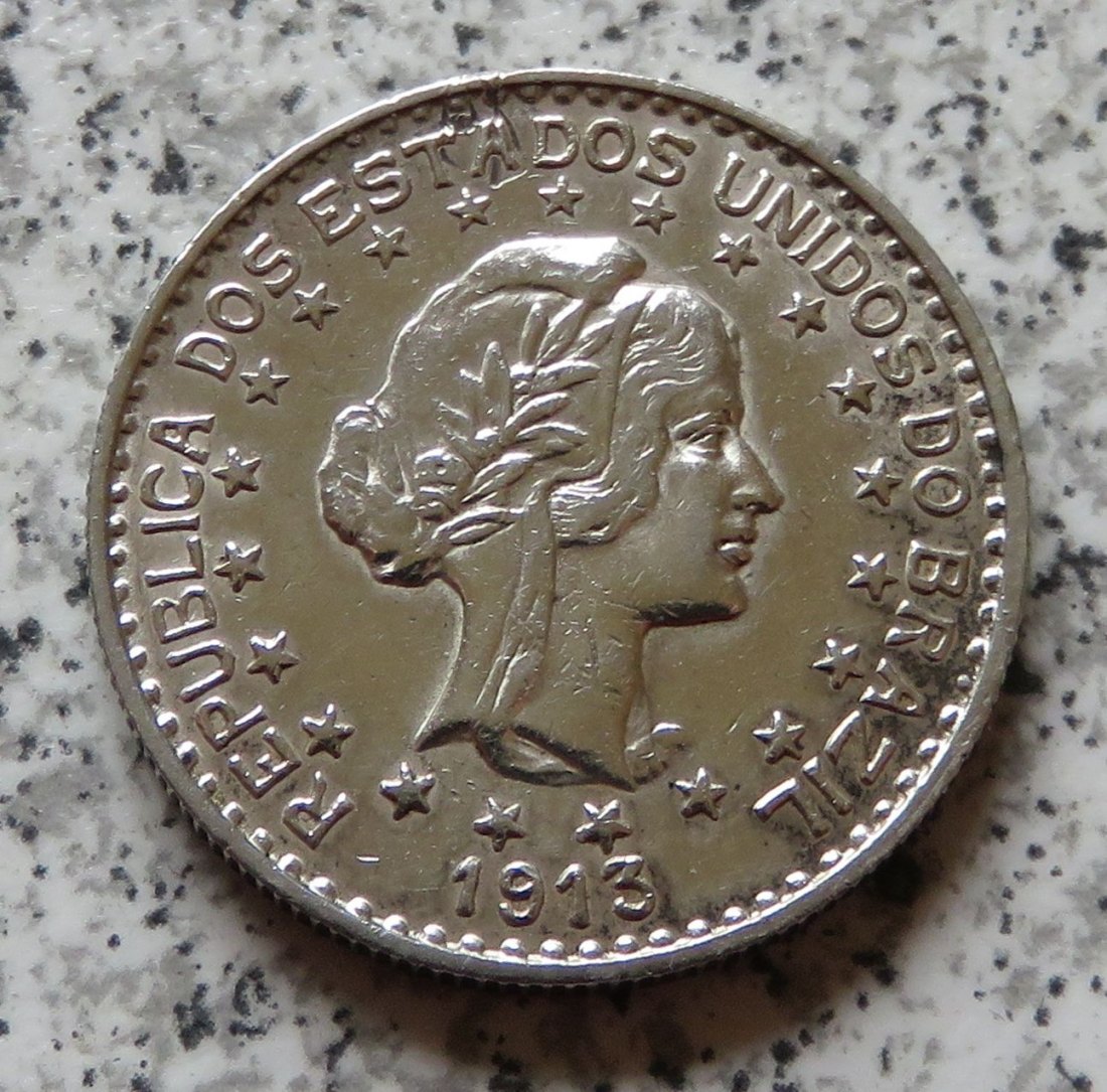  Brasilien 1000 Reis 1913   