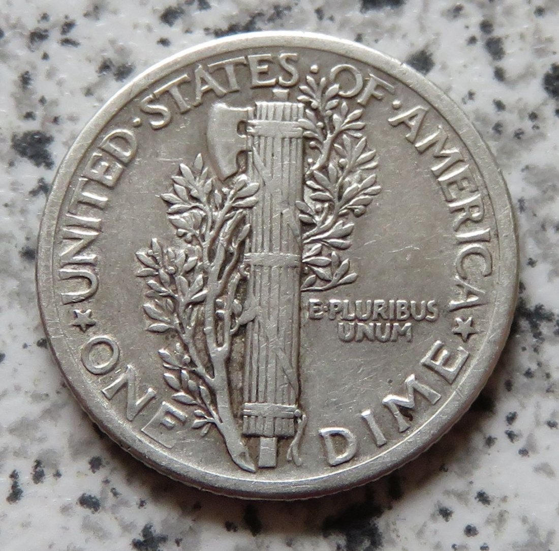  USA 10 Cents 1917 / USA 1 Dime 1917   