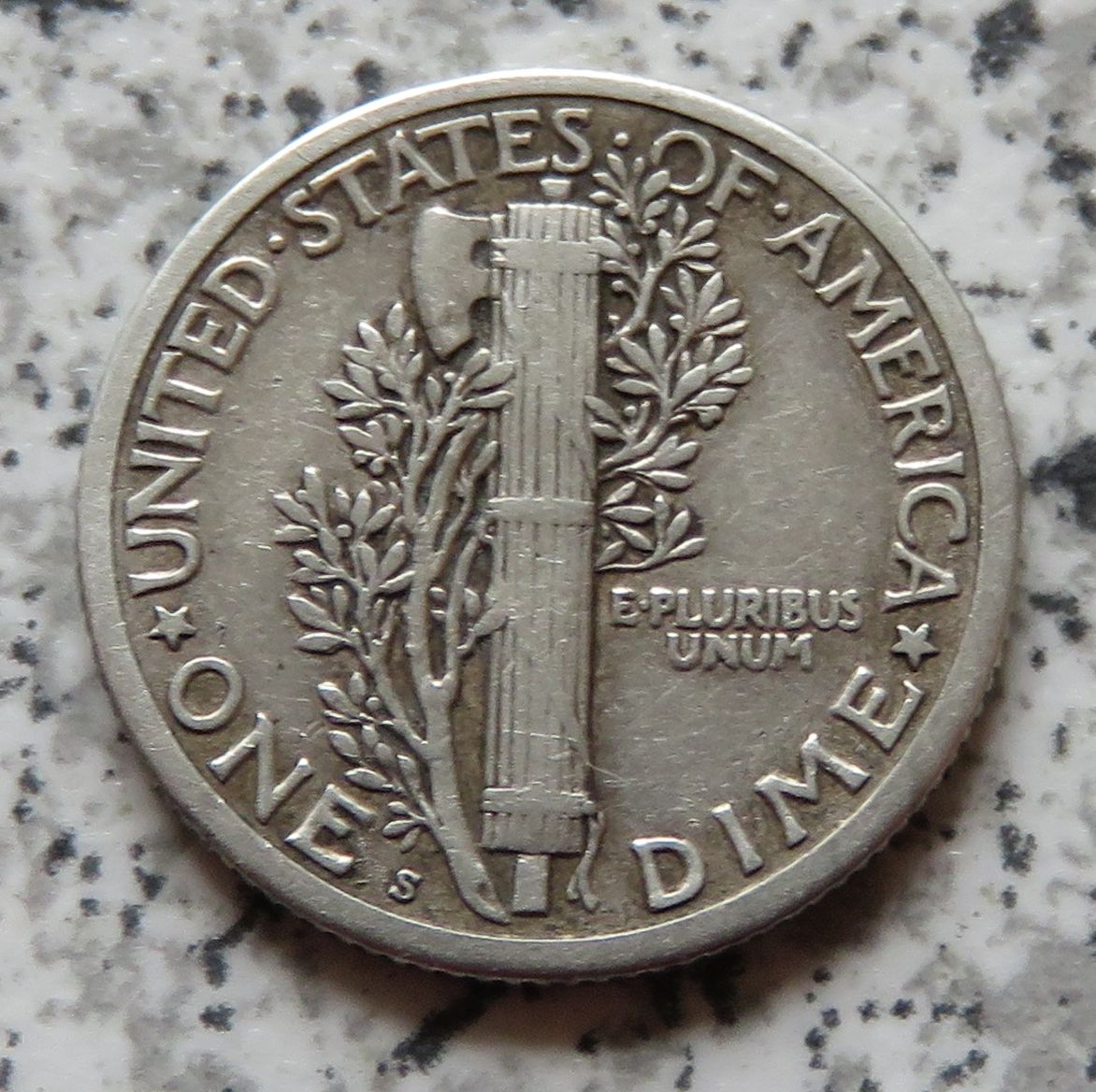  USA 10 Cents 1917 S / USA 1 Dime 1917 S   