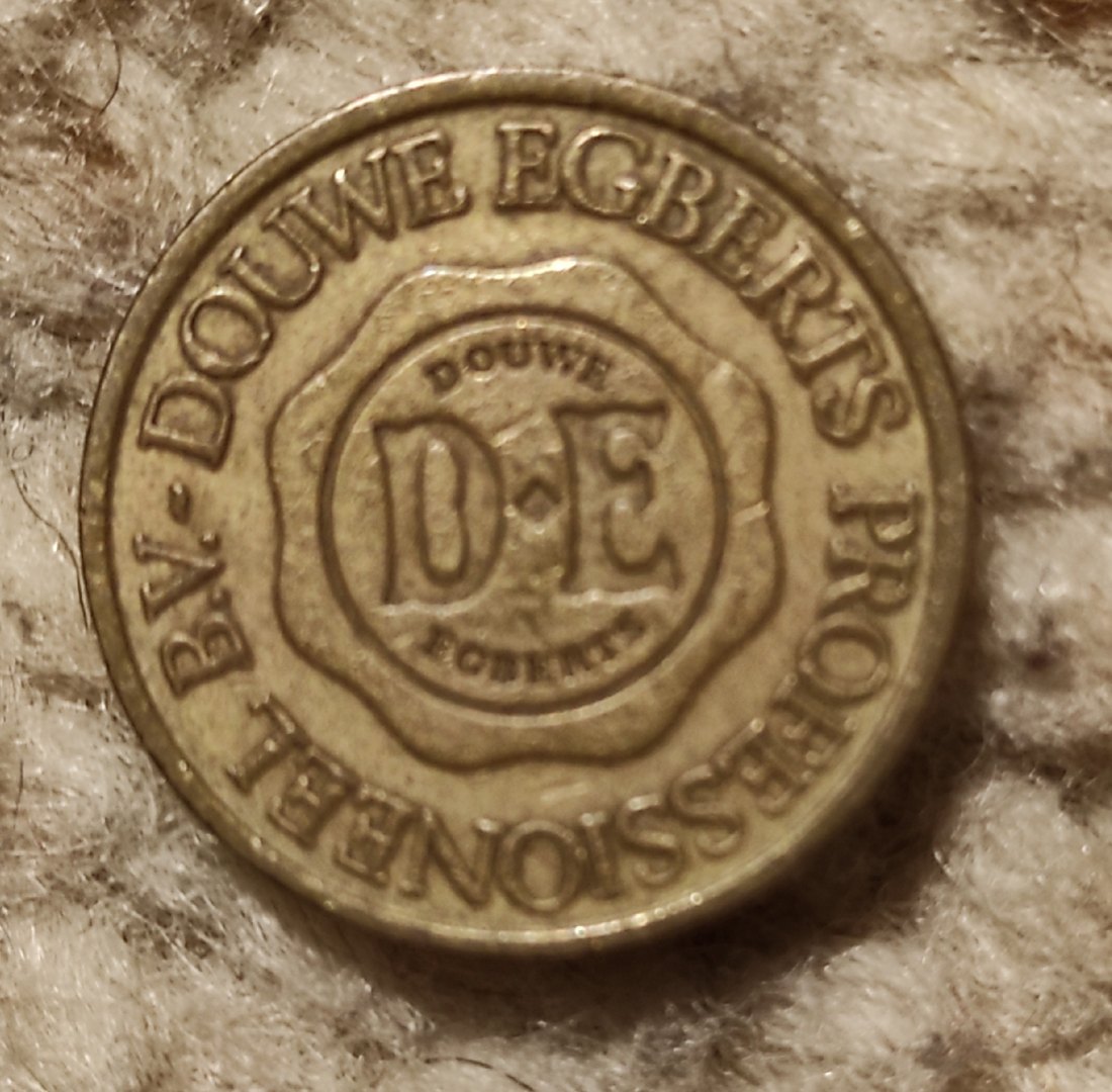  Token Netherlands Kaffee Machine Token Douwe Egberts Professioneel BV   