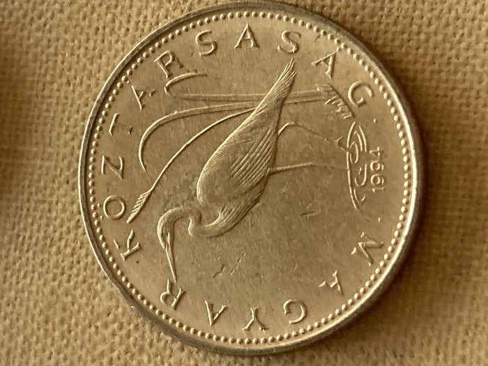  Münze Münzen Umlaufmünze Ungarn 5 Forint 1994   