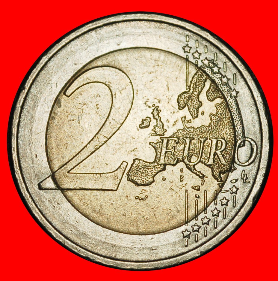  Ⰿ RHINELAND: GERMANY ★ 2 EUROS 2017J HAMBURG NON-PHALLIC TYPE 2007-2025!★LOW START ★ NO RESERVE!   