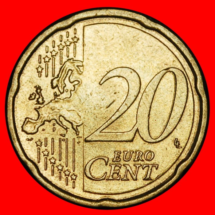  Ⰿ NORDIC GOLD (2008-2026): AUSTRIA ★ 20 EURO CENTS 2016 SPANISH ROSE!★LOW START ★ NO RESERVE!   
