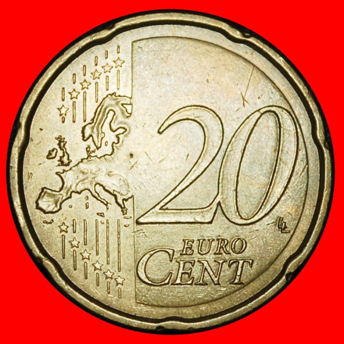  Ⰿ NORDISCHES GOLD (2010-2023): SPANIEN ★ 20 EUROCENT 2016 Cervantes (1547-1616) VZGL★OHNE VORBEHALT!   