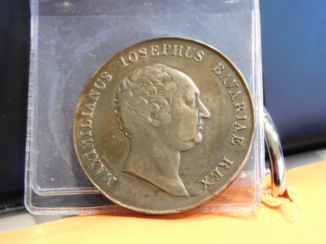  GERMANY 1 THALER 1815 BAVARIA.GRADE-PLEASE SEE PHOTOS.   