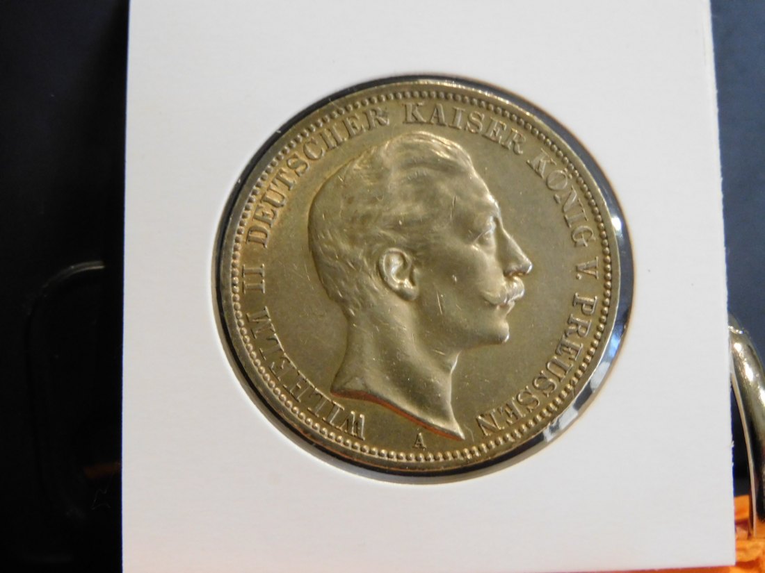  GERMANY 3 MARK 1910 PRUSSIA.GRADE-PLEASE SEE PHOTOS.   