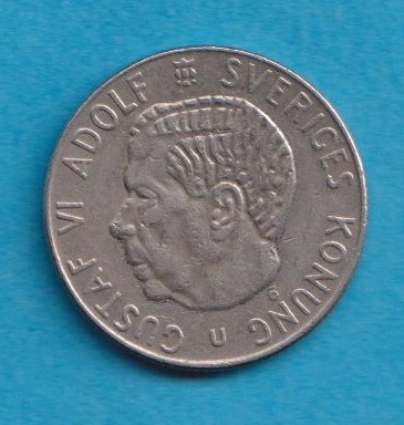  Schweden 1 Krone 1973   