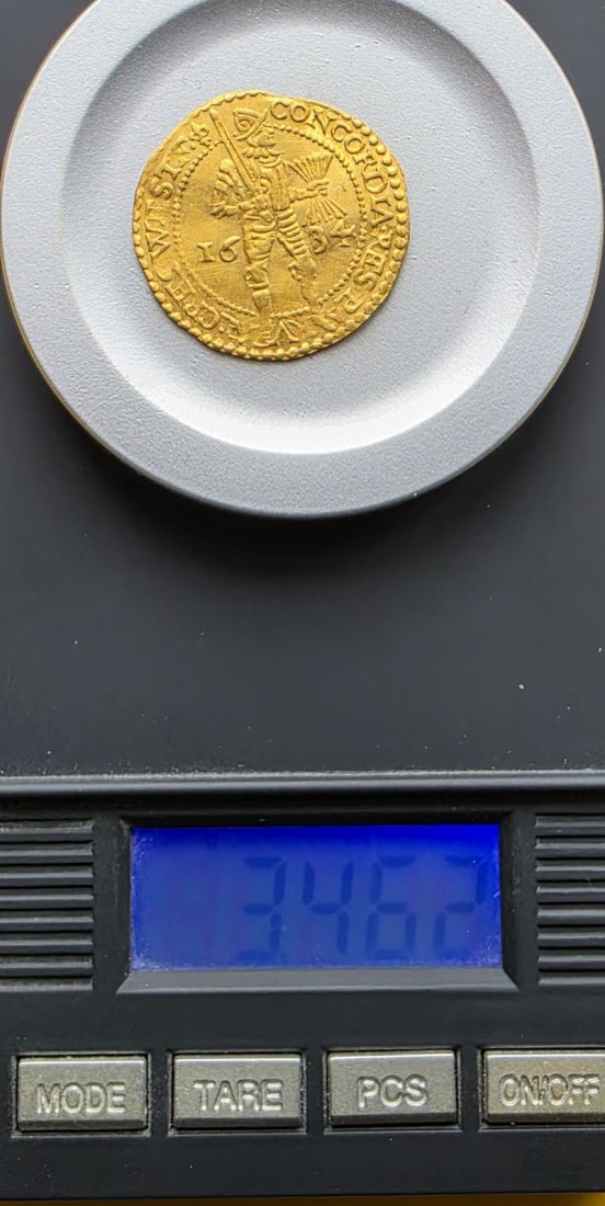  Niederlande Provinz West-Friesland DUKAT 1634 / Delmonde 836 vz   