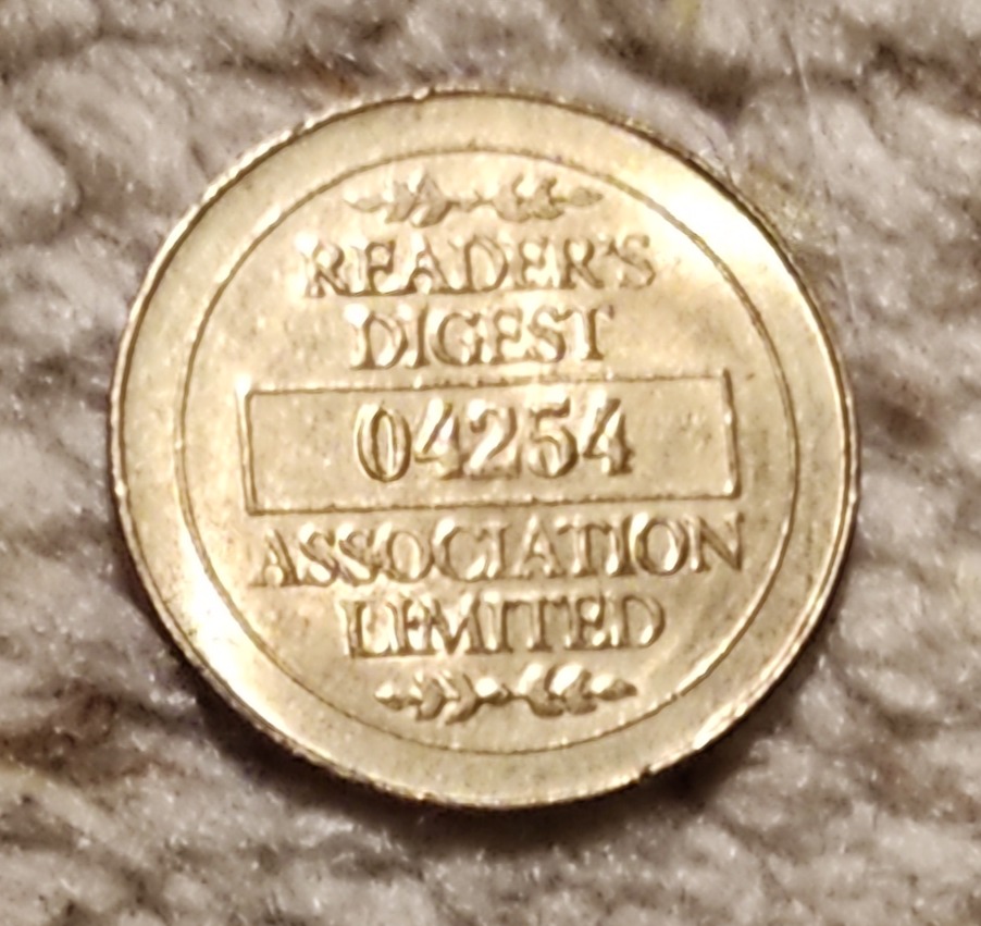  Reader`s Digest Token 04254 Association Limited   