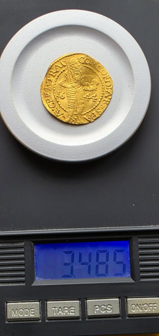  Niederlande Provinz Utrecht DUKAT 1644 / Delmonde 963 (R.3) ss-vz   