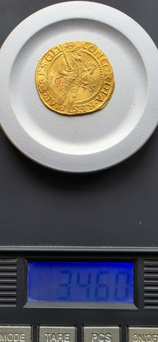  Niederlande Provinz Gelderland DUKAT 1635 / Delmonde 649 vz   