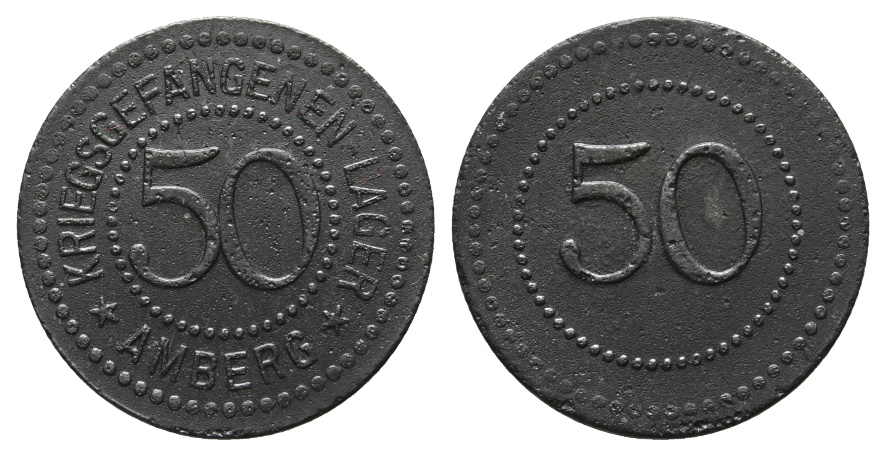  Bayern, Amberg, Kriegsgefangenen Lager, 50; Menzel 510.6   