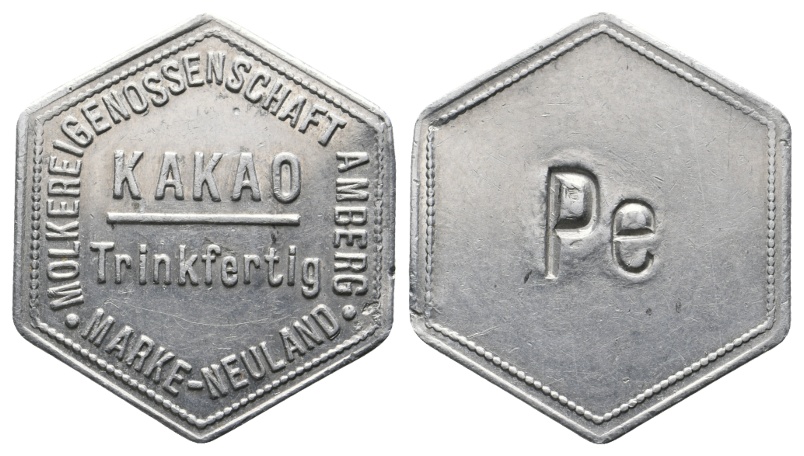  Bayern, Amberg, Molkereigenossenschaft - Marke-Neuland, Kakao Trinkfertig; Pe; Menzel 519   