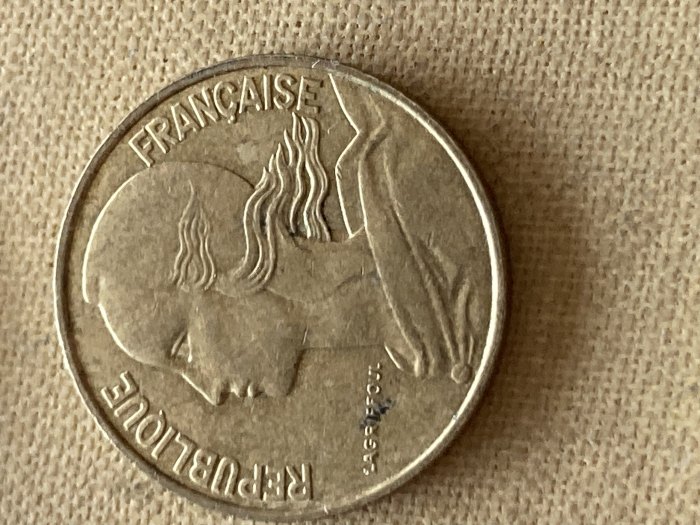  Münze Münzen Umlaufmünze Frankreich 10 Centimes 1995   