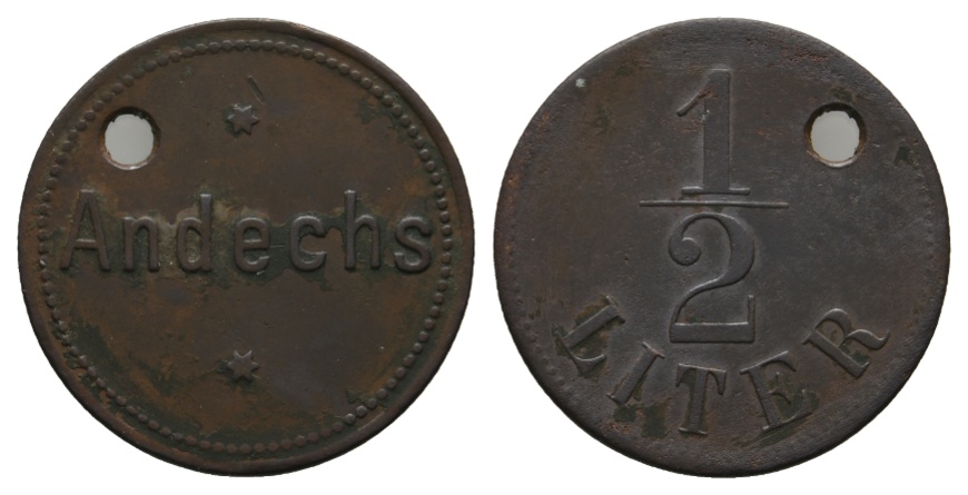  Bayern, Andechs, 1/2 Liter; Menzel 551   