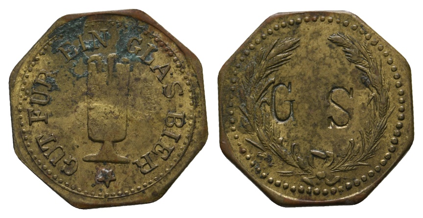  Bayern, Ansbach, GS, Gut für ein Glas Bier; Menzel ?   