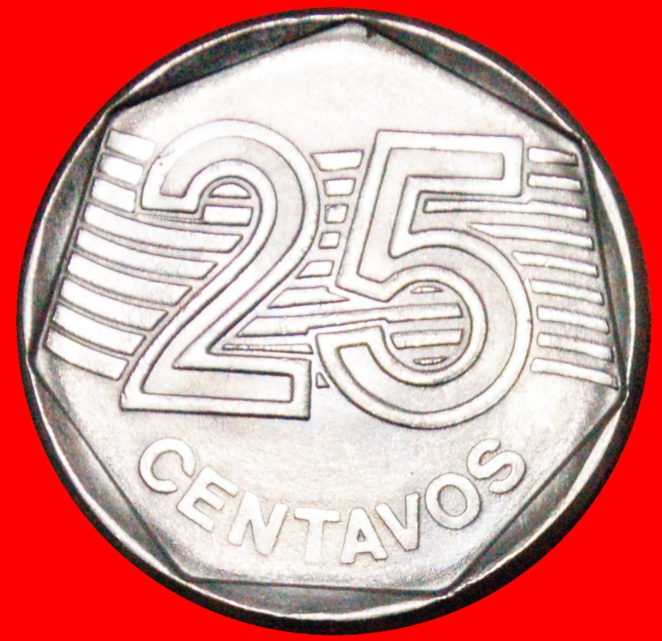  Ⰿ EFFIGY: BRAZIL ★ 25 CENTAVOS 1995! LOW START ★ NO RESERVE!   