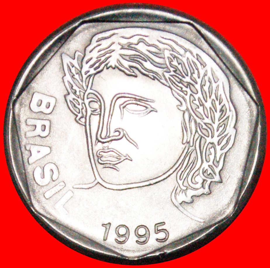  Ⰿ EFFIGY: BRAZIL ★ 25 CENTAVOS 1995! LOW START ★ NO RESERVE!   