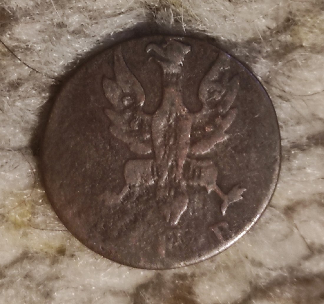  Frankfurt 1 Heller 1821 schlechter Erhalt   