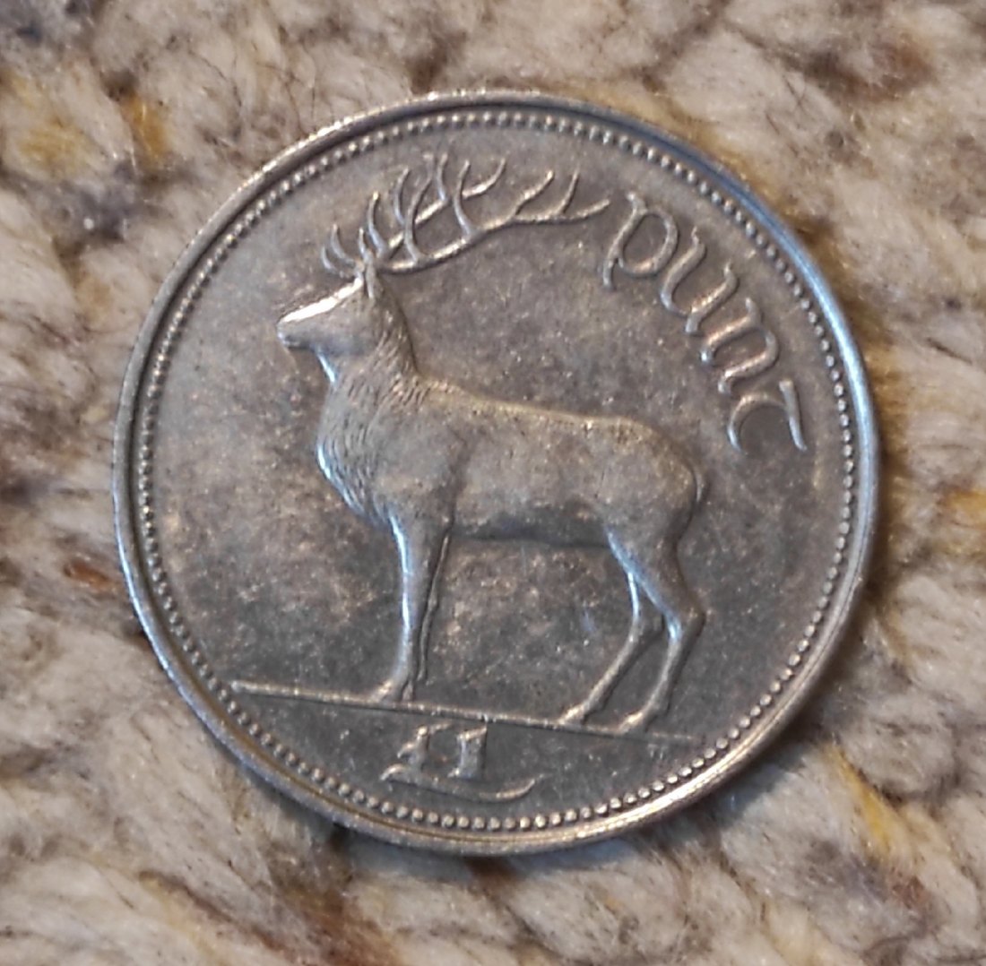  Irland 1 Pound 1990   