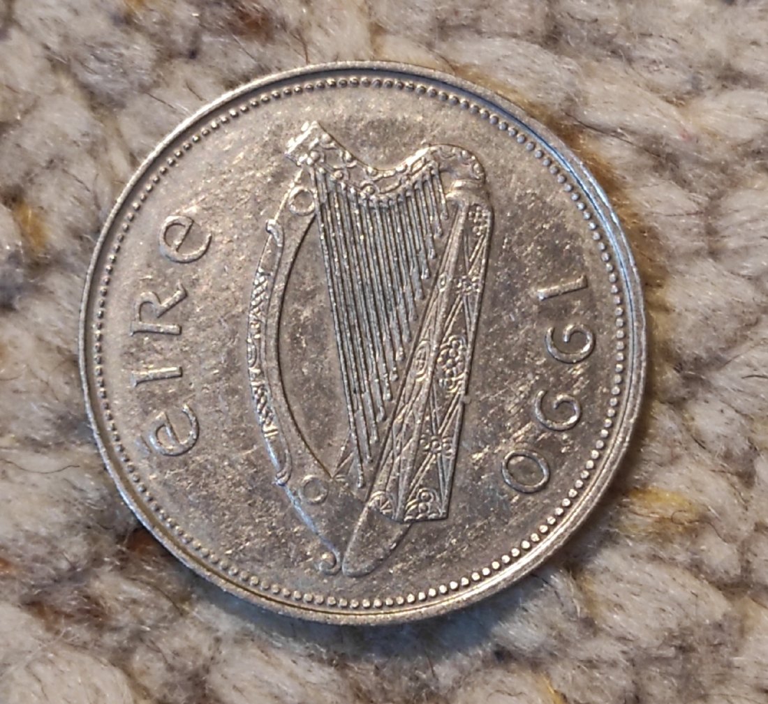  Irland 1 Pound 1990   