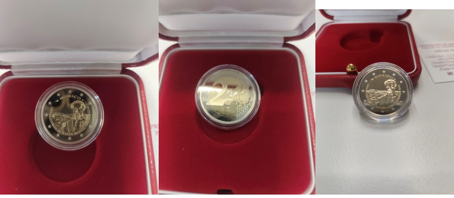  2 euro MONACO 2016 Monte Carlo Charles III Proof   