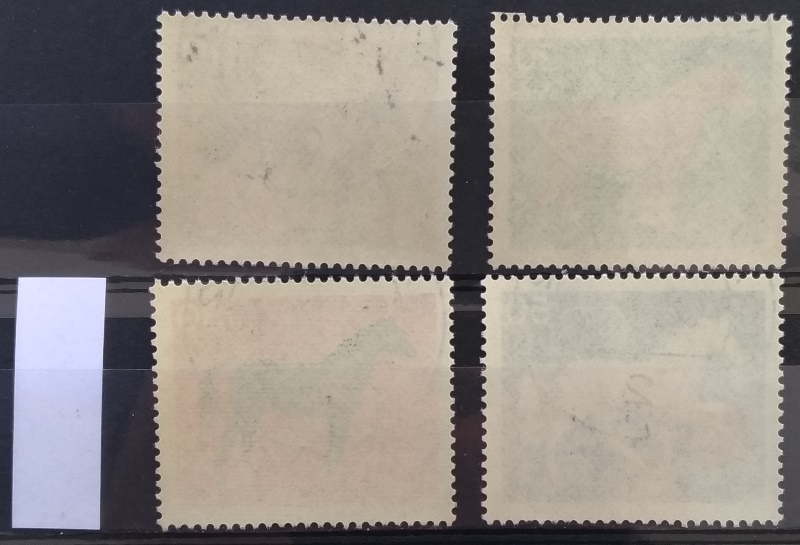  1969, Germany, Federal Republic, a stamp series: „Horses 1969”, MNH   