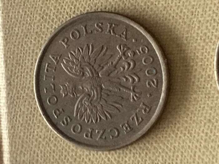  Münze Münzen Umlaufmünze Polen 5 Groszy 2005   