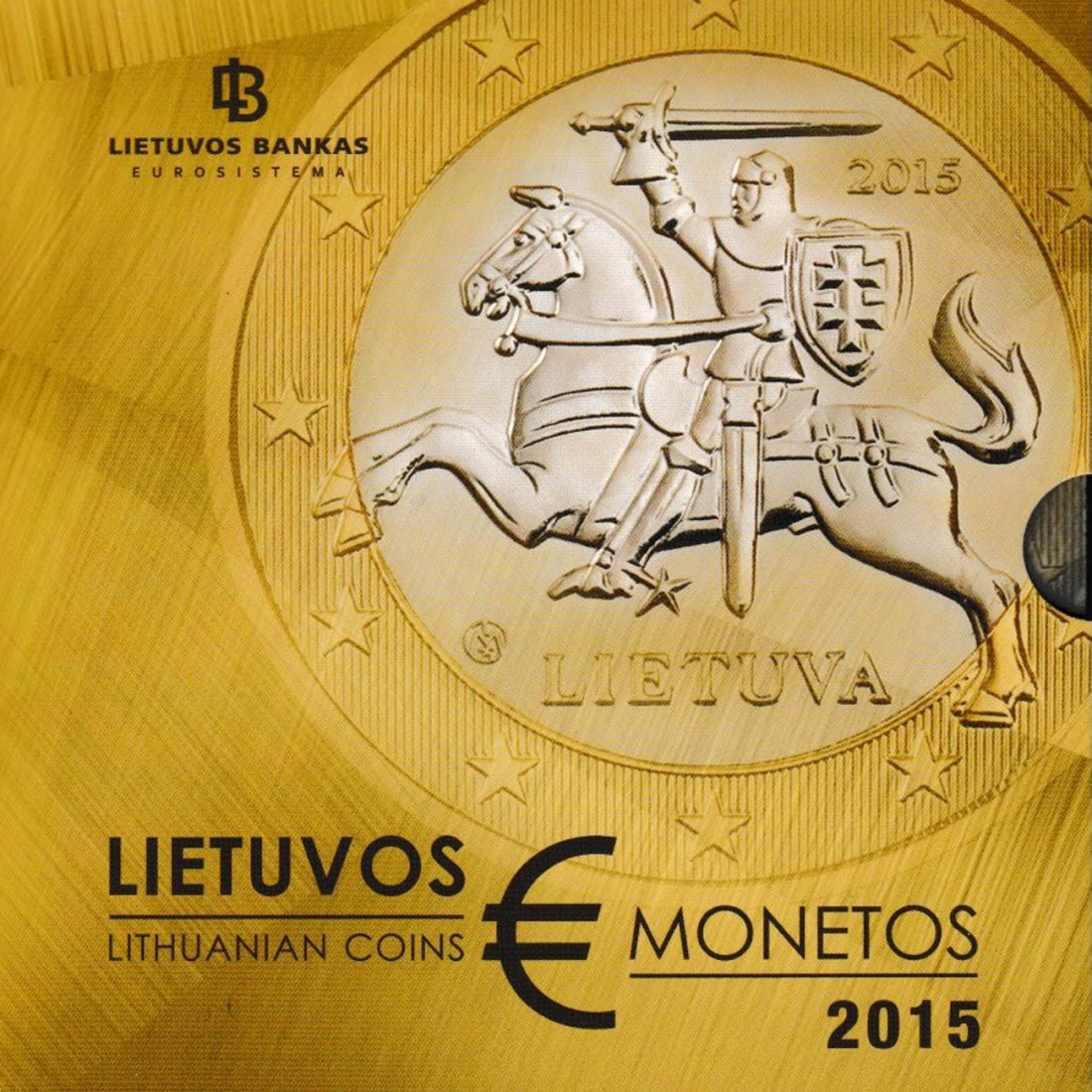  Offiz. Euo-KMS Litauen *Euroeinführung - Das Land Litauen* 2015   