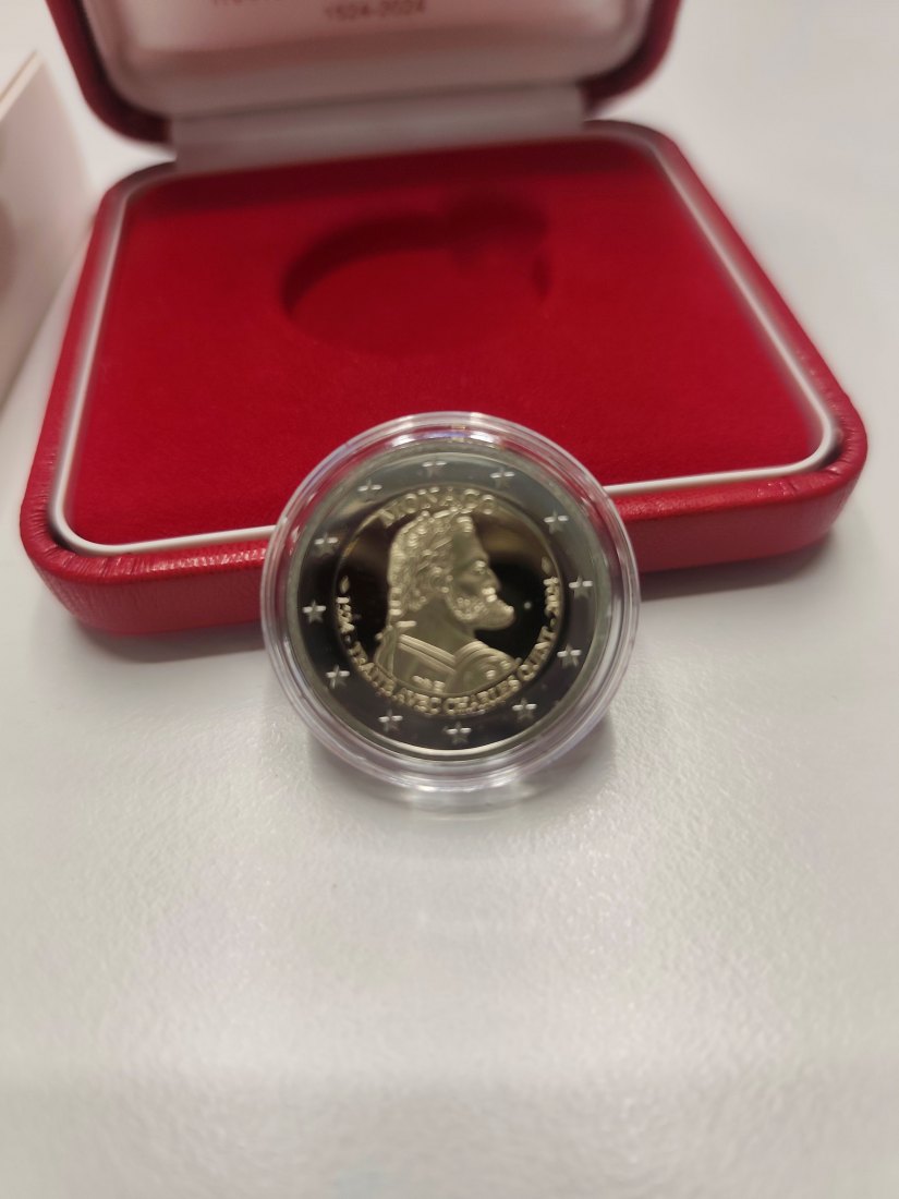  2 euro MONACO 2024 KARL V. Proof   