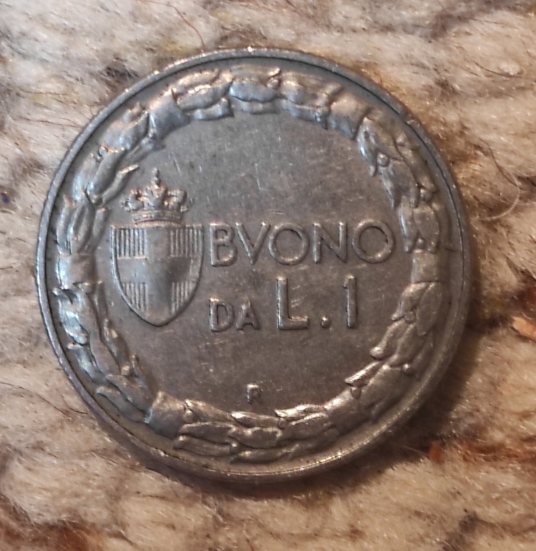  Italien 1 Lira 1924   