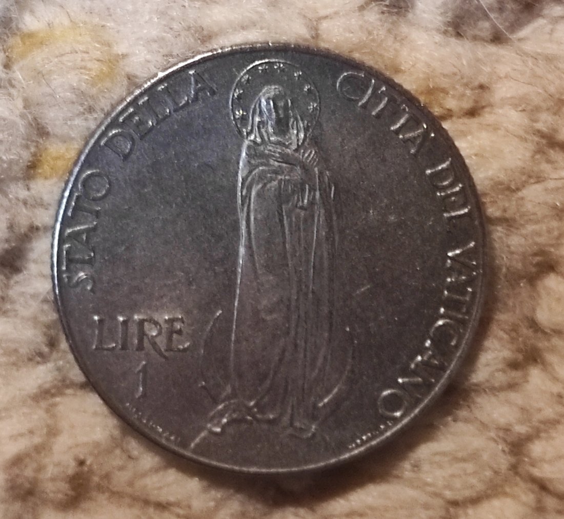  Vatikan 1 Lire 1940   