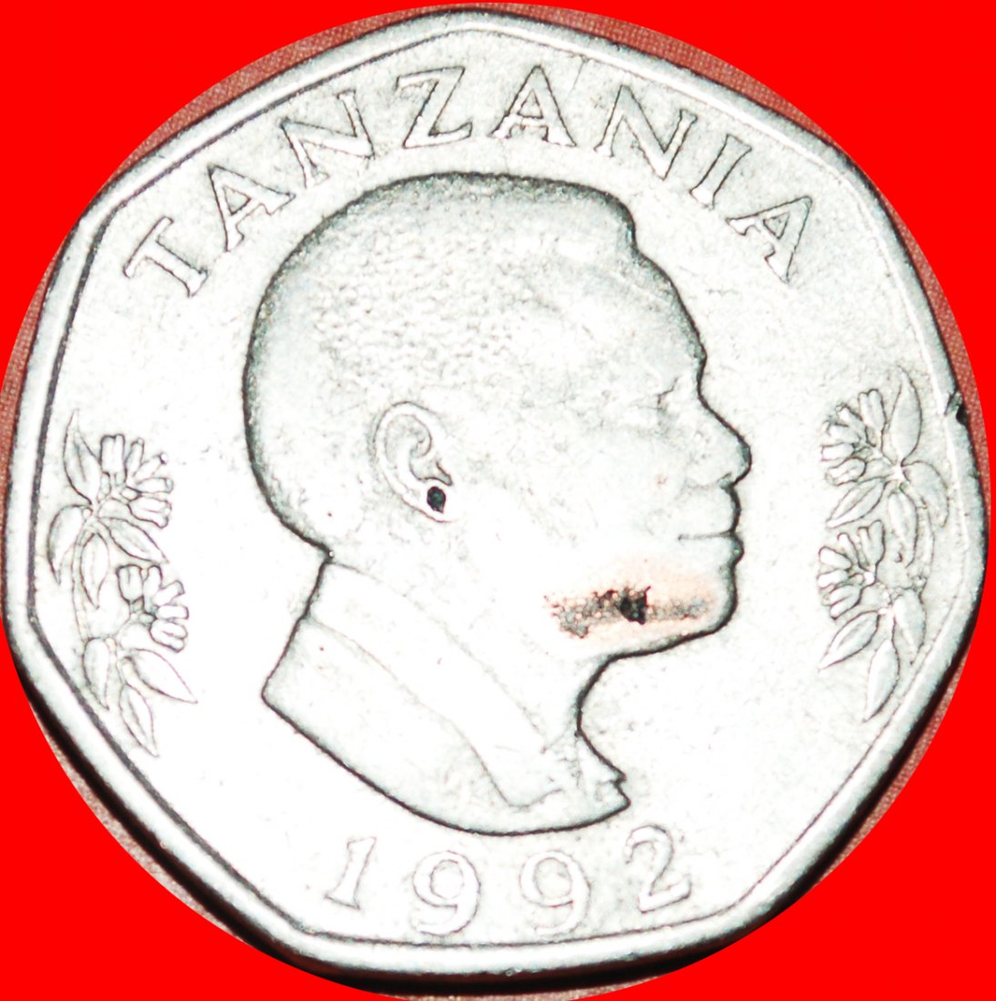  Ⰿ 2 SOLD ELEPHANT WITH CALF: TANZANIA★ 20 SHILLINGS 1992! MWINYI (1985-1995)★LOW START ★ NO RESERVE!   